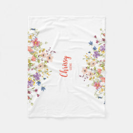 Nyfödd bebis Blanket Fleecefilt