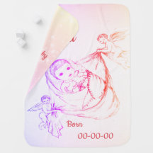 Nyfödd bebis Girl-design