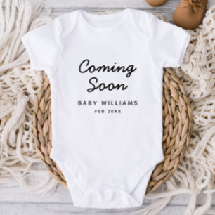 Nyfödd bebis Gravid Meddelande om Baby Bodykostym T Shirt