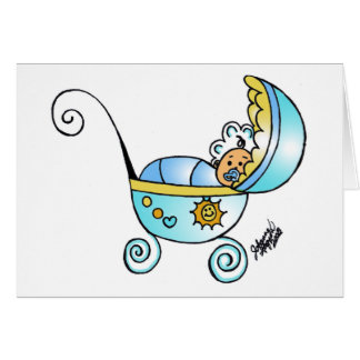 nyfödd bebis hälsningskort