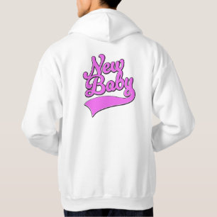 Nyfödd bebis hoodie