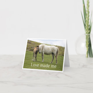 Nyfödd bebis-kort tack kort