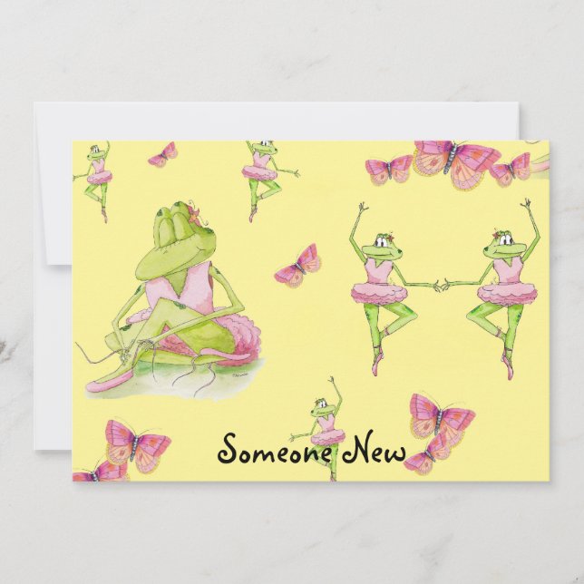 Nyfödd bebis meddelande (Framsida)