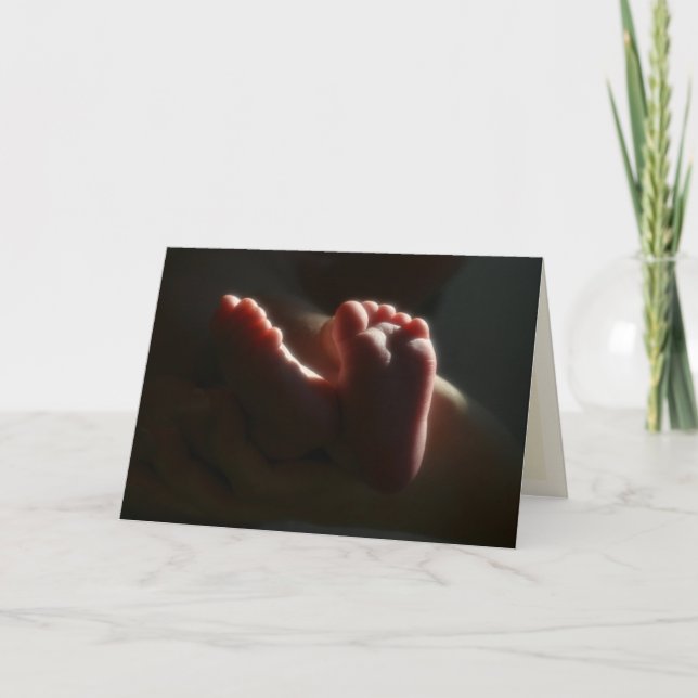 Nyfödd bebis meddelande (Framsida)