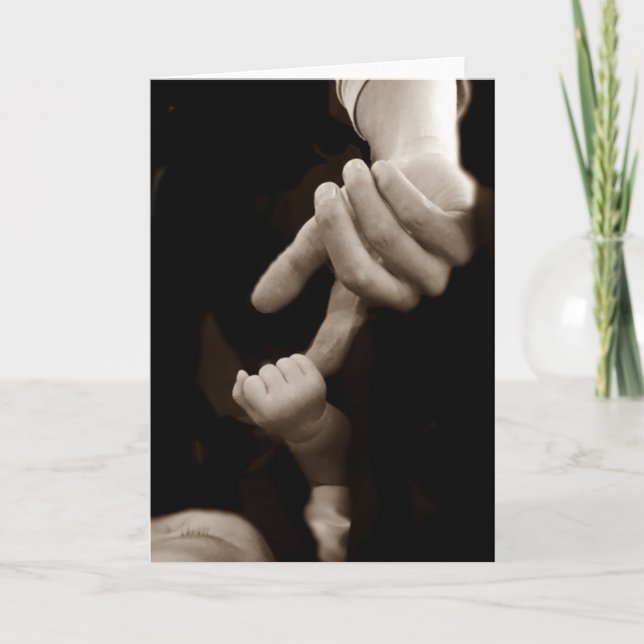 Nyfödd bebis meddelande (Framsida)