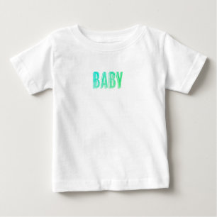 Nyfödd bebis meddelande t shirt