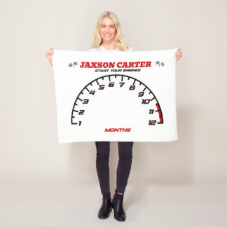 Nyfödd bebis Namn starta motorns avropssignal utan Fleecefilt