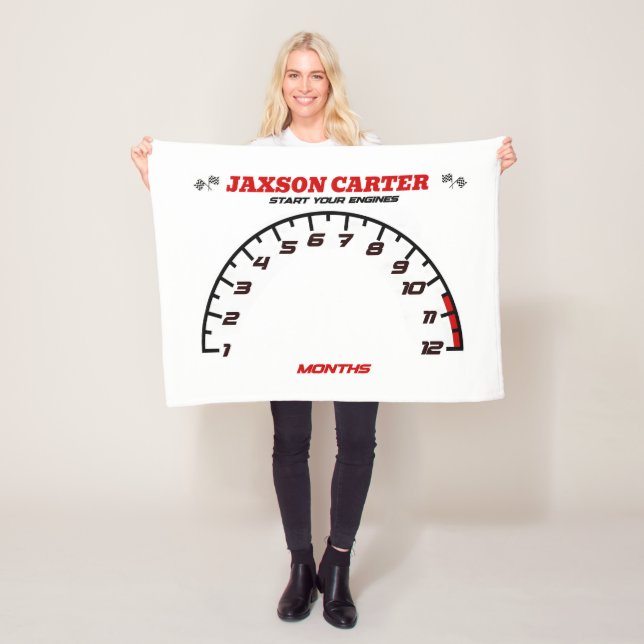 Nyfödd bebis Namn starta motorns avropssignal utan Fleecefilt (På plats)