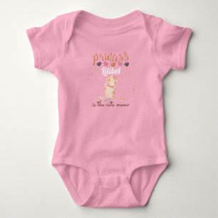 Nyfödd bebis Princess Lilibet Cute Kitten Named T Shirt