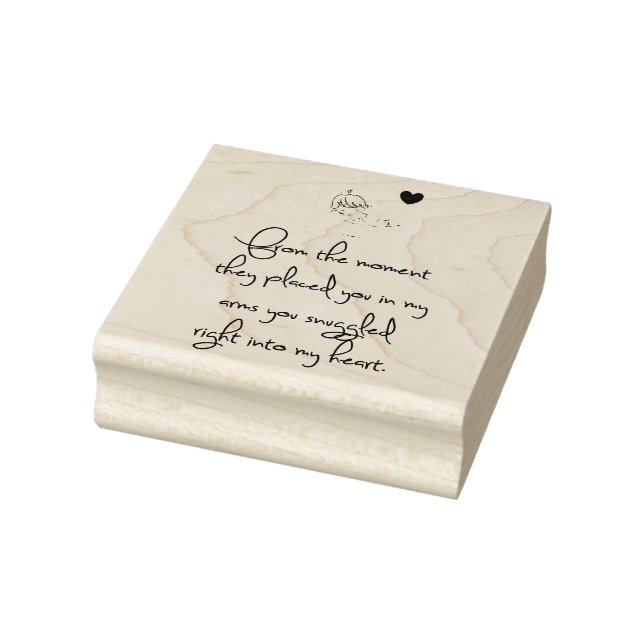 Nyfödd bebis stämpel (Stämpel)