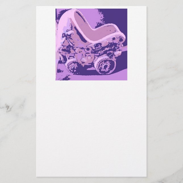 Nyfödd bebis/tillkännagivande brevpapper (Framsida)