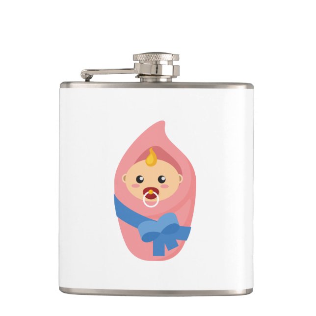 Nyfödd bebisclipart fickplunta (Framsidan)