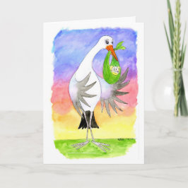 Nyfödd bebiskort kort