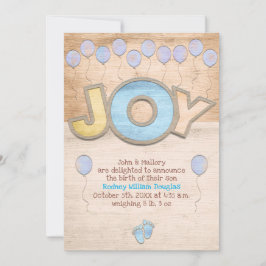 Nyfödd Boy Girl Meddelande