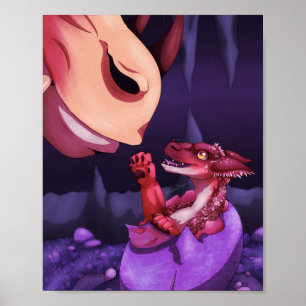 Nyfödd Dragon Poster