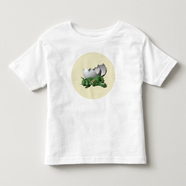 Nyfödd Drakon T-shirt (Framsida)