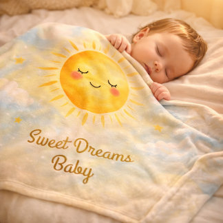 Nyfödd minimalistisk baby barn fleecefilt