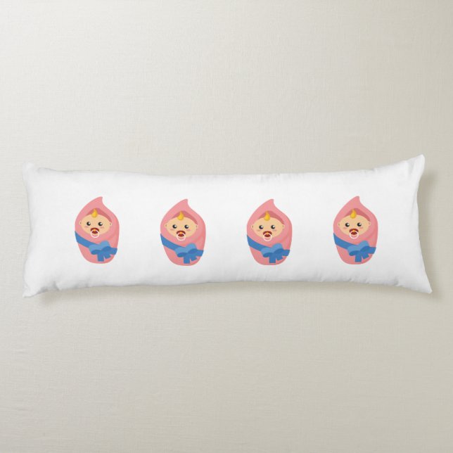 Nyfödda baby kroppskudde (Baksidan)