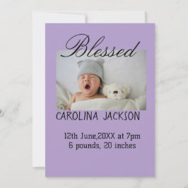 Nyfödda, foto, modernt födelsemeddelande meddelande