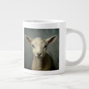Nyfödda lamm jumbo mugg