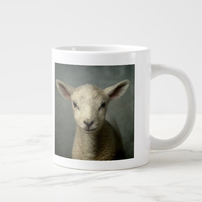 Nyfödda lamm jumbo mugg (Höger)