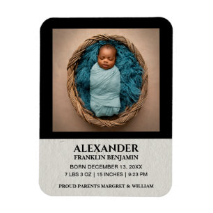 Nyfött barn från spädbarn i Cute Baby - foto Perso Magnet