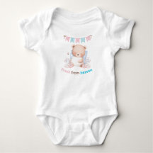 Nyfrån himlen Teddybjörn Baby Bodysuit | Söt