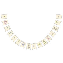 Nyfrån marknaden vimplar