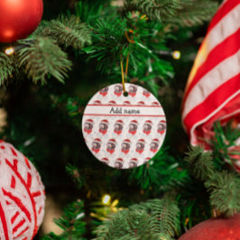 Nyfypoo Hund aveln julstjärnor Julgransprydnad Keramik