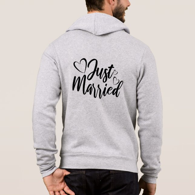 Nygift Hoodie T Shirt (Baksida)