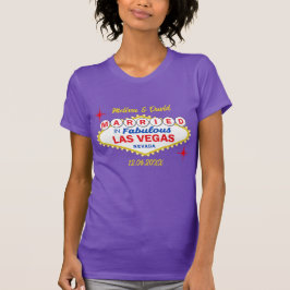 Nygifta i Las Vegas Bröllop T Shirt