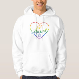Nygifta III - HBTQ-bröllop Hoodie