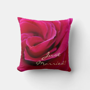 Nygifta kudde Rosa Ros Bröllop