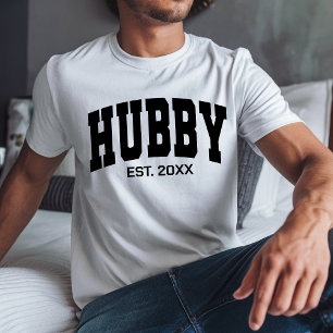 Nygifta Matchande Par Bröllopsresa T-Shirts