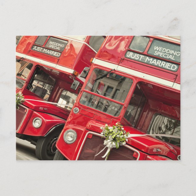 "Nygifta" Meddelande Vykort (Framsida)