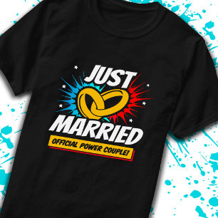 Nygifta - Nygift par på bröllopsresa - Precis gift T Shirt