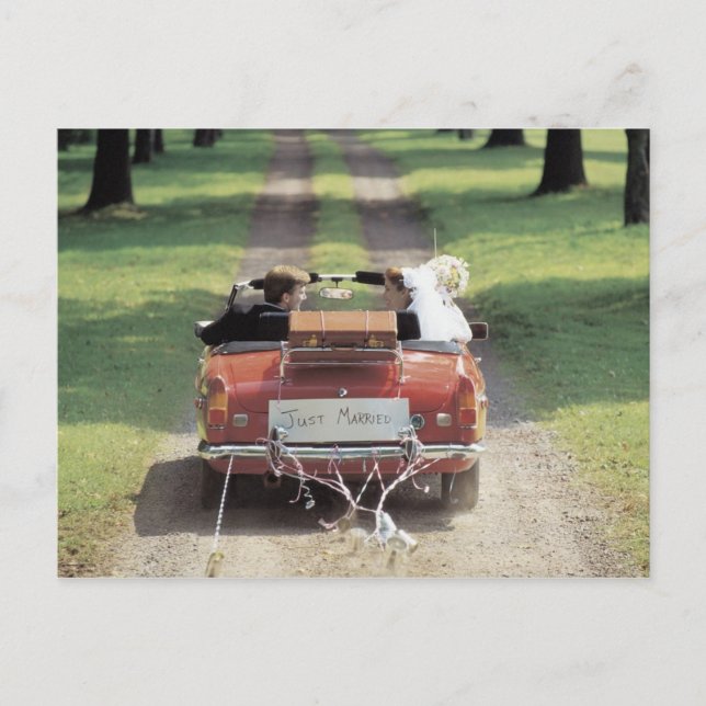 Nygifta Vykort (Framsida)