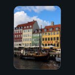 Nyhavn Copehagen Danmark Magnet<br><div class="desc">Hej! Hoppas du gillar det här fotot jag tog! Du kan gärna lägga till din egen text och kolla mina butiker för mer!</div>
