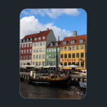 Nyhavn Copehagen Danmark Magnet<br><div class="desc">Hej! Hoppas du gillar det här fotot jag tog! Du kan gärna lägga till din egen text och kolla mina butiker för mer!</div>