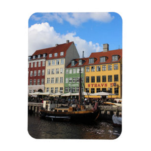 Nyhavn Copehagen Danmark Magnet
