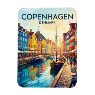 Nyhavn Danmark Magnet