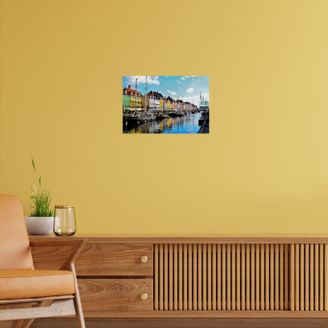 Nyhavn District, Denmark, Poster (Vardagsrum 2)