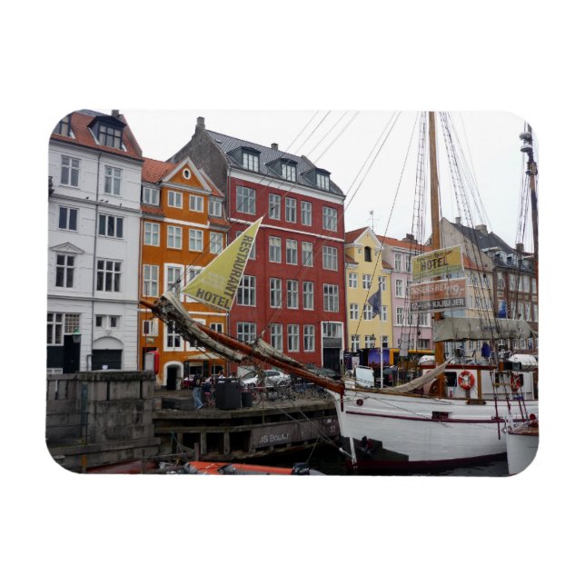 nyhavn harbor magnet (Horisontell)