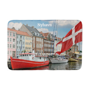 Nyhavn Köpenhamn Danmark Badrumsmatta