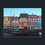 Nyhavn Köpenhamn Danmark Vykort<br><div class="desc">Hej! Hoppas du gillar det här fotot jag tog! Du kan gärna lägga till din egen text och kolla mina butiker för mer!</div>