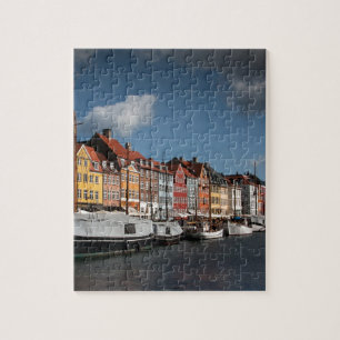 Nyhavn Köpenhamn Pussel