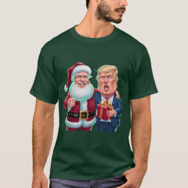 Nyhet 2024 Jul - Tump och jultomten T Shirt