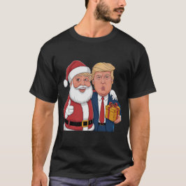 Nyhet 2024 Jul - Tump och jultomten T Shirt