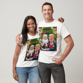 Nyhet 2024 Jul - Tump och jultomten T Shirt