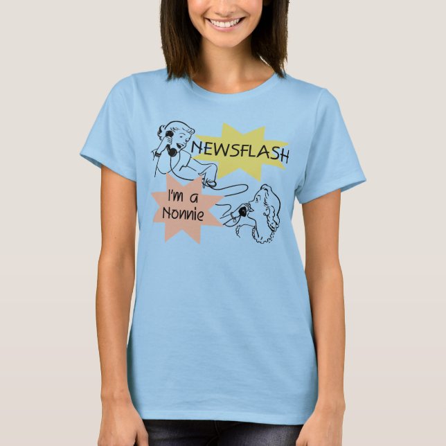 Nyhet jag är en Nonnie T-shirts och presenter (Framsida)